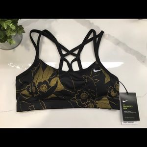 Nike Favorites Sports Bra Black/Gold